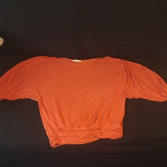 Sophie Max Tops - Sophie Max Rust Long Sleeve Top